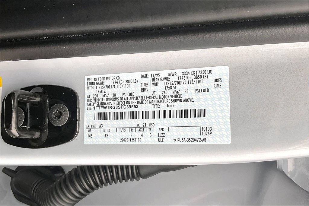 Used 2025 Ford F150 Raptor AWD/4WD image 21