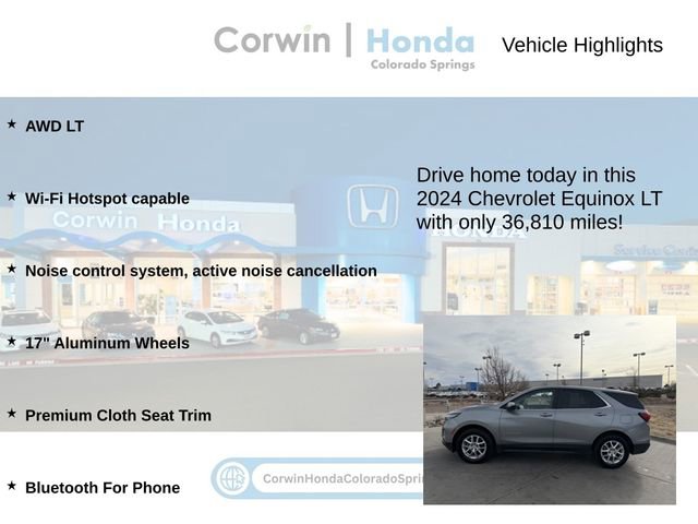 Used 2024 Chevrolet Equinox LT image 6