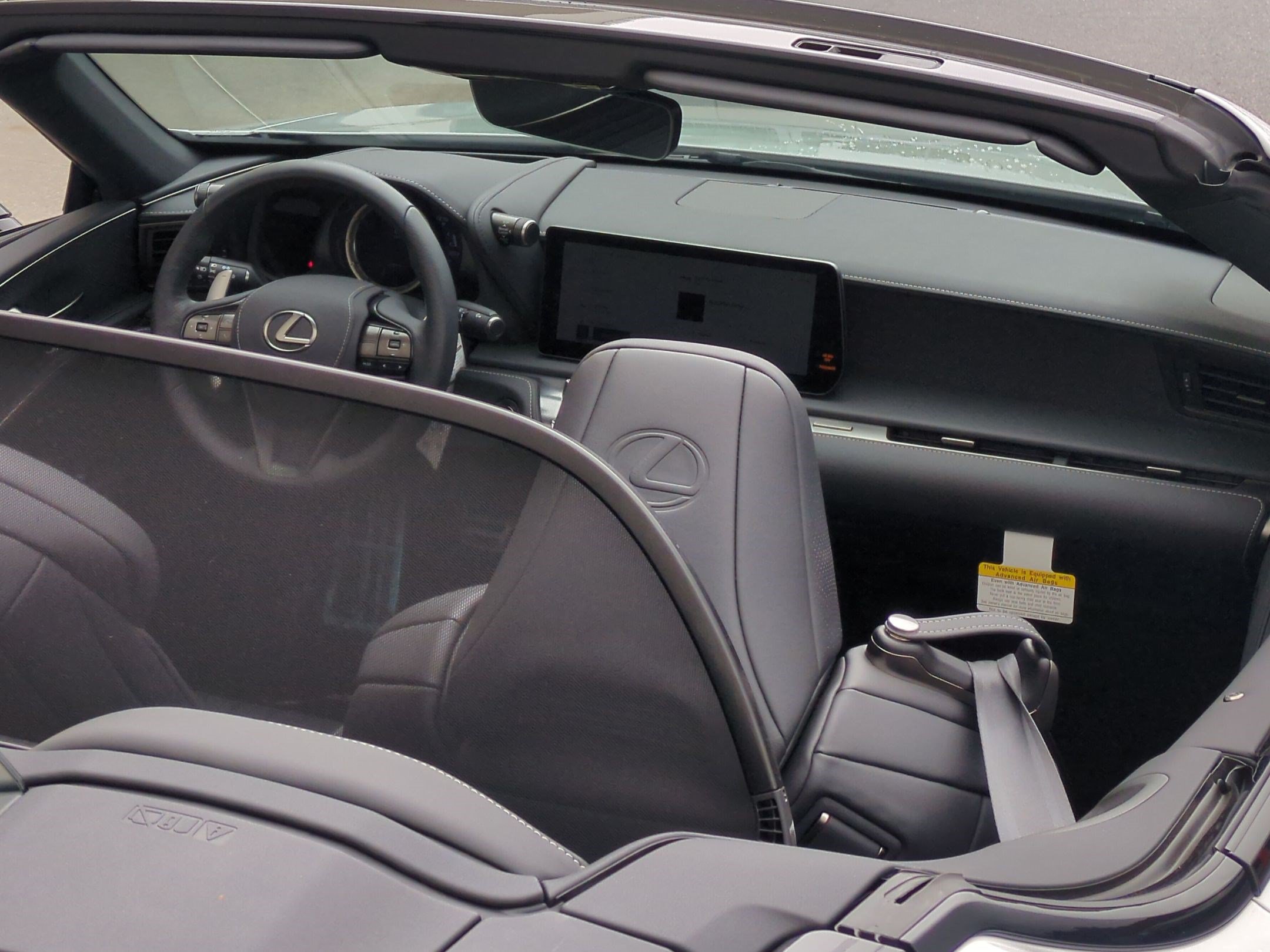 Used 2025 Lexus LC 500 Convertible w/ Touring Package RWD image 19