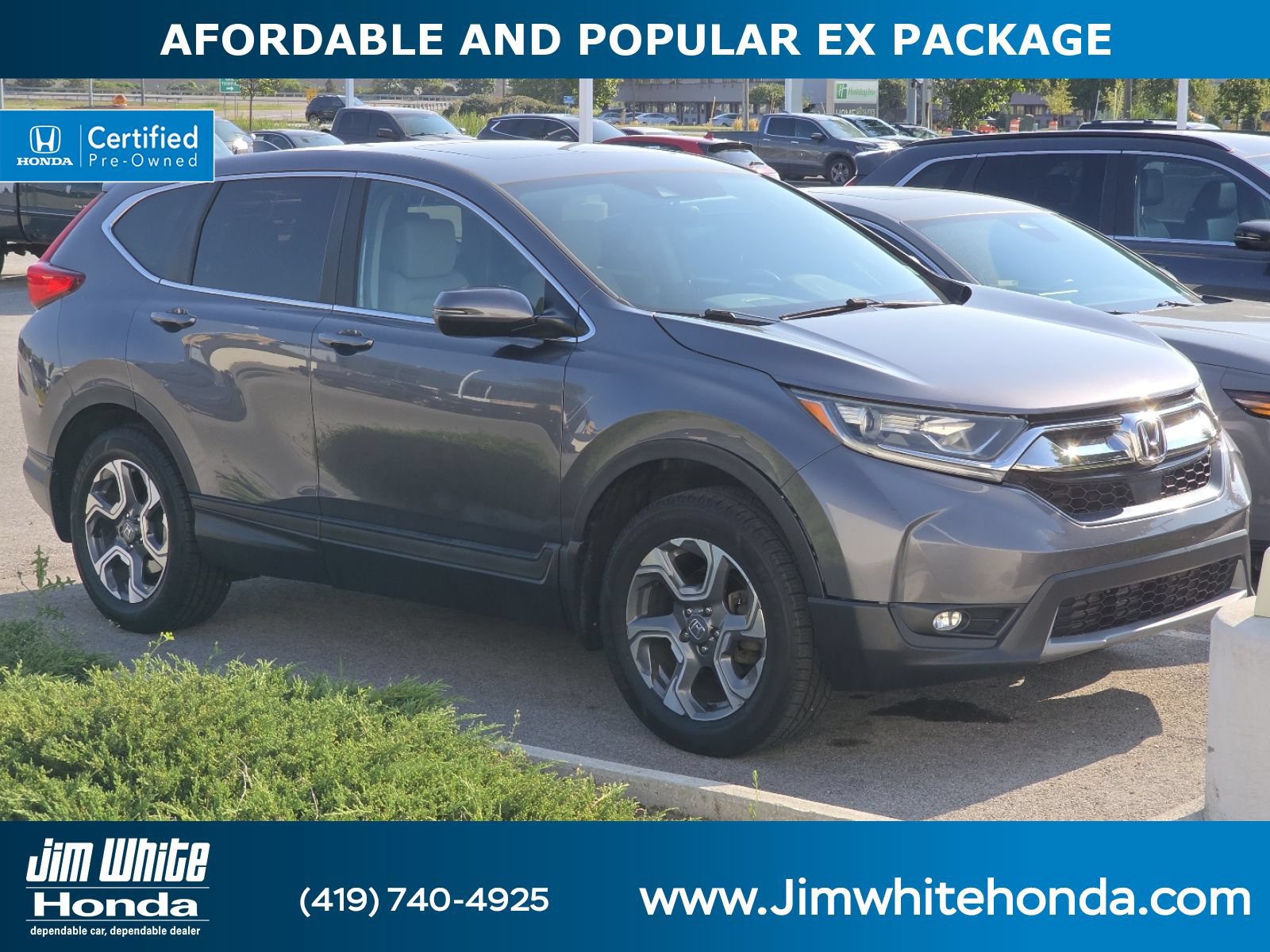 Certified 2017 Honda CR-V EX image 1