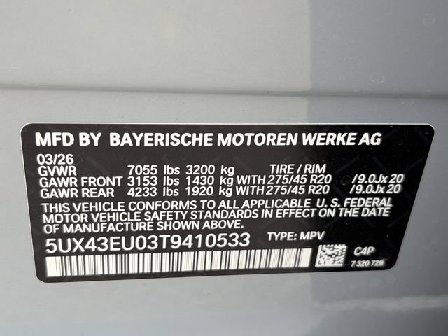 Used 2026 BMW X5 xDrive50e w/ M Sport Package AWD/4WD image 22