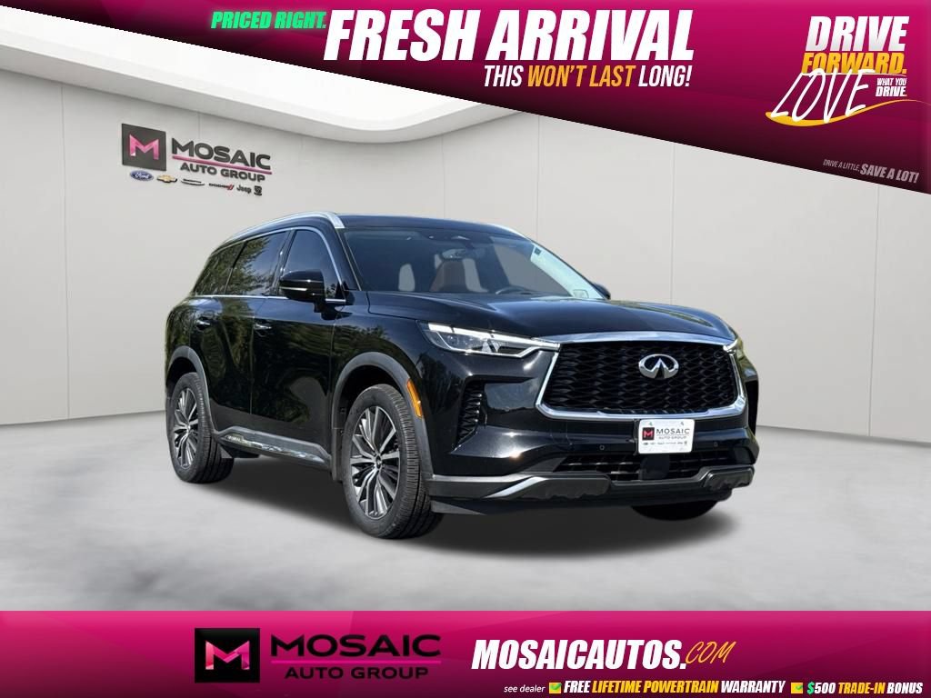 Used 2023 INFINITI QX60 Sensory w/ Cargo Package AWD/4WD image 1