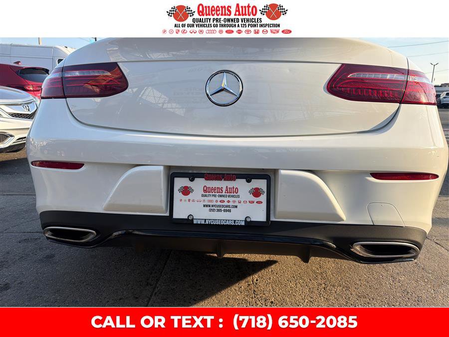 Used 2019 Mercedes-Benz E 450 4MATIC Coupe w/ AMG Line Package image 31