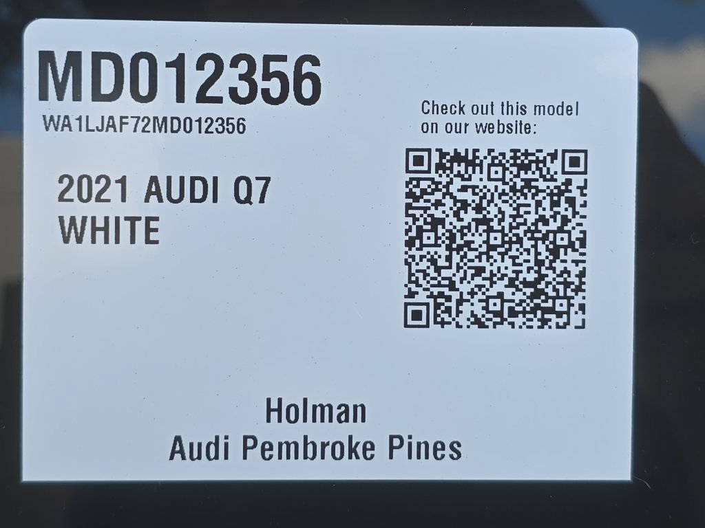Used 2021 Audi Q7 2.0T Premium Plus AWD/4WD image 28