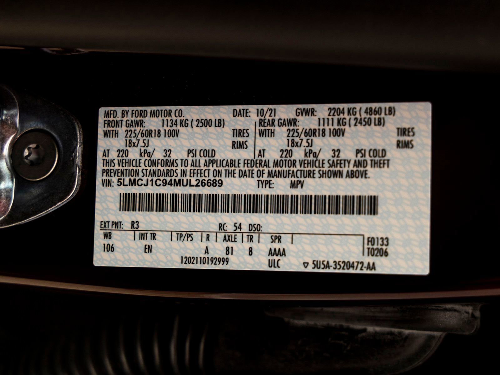 Used 2021 Lincoln Corsair FWD w/ Convenience Package image 31