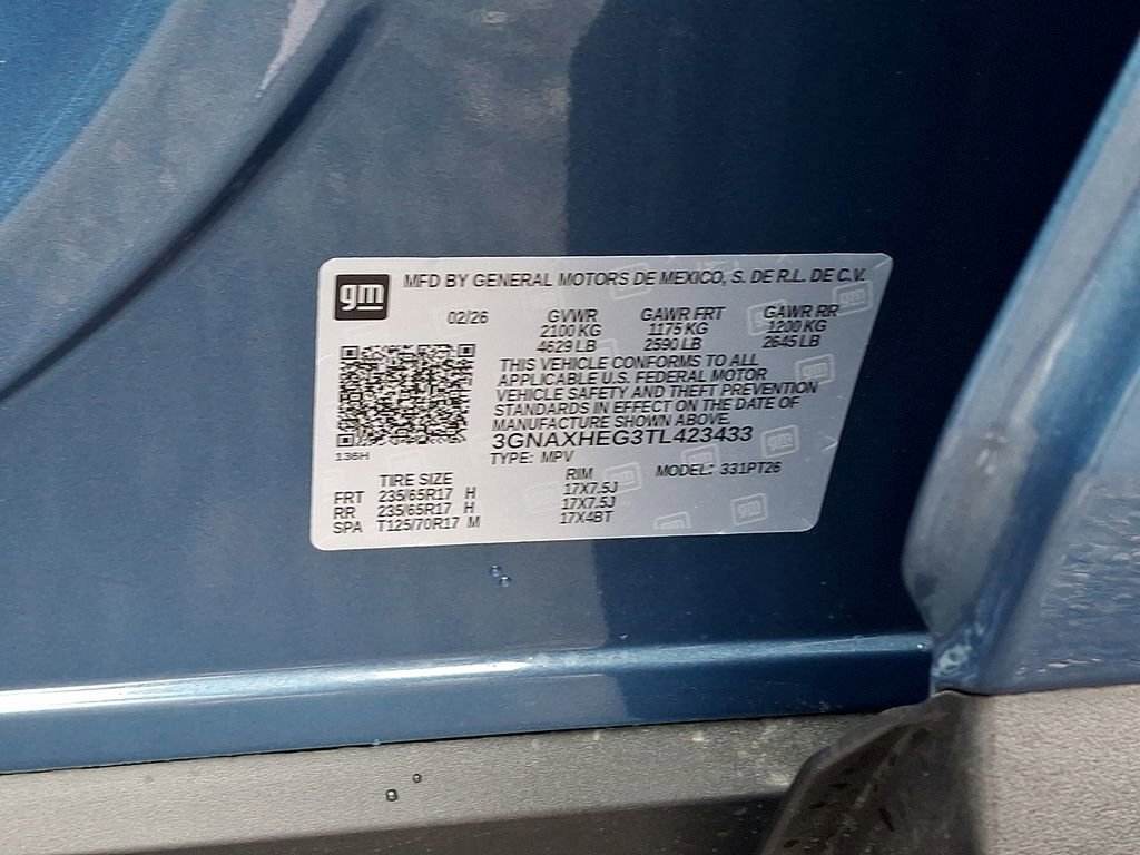 New 2026 Chevrolet Equinox LT w/ Convenience Package II image 18