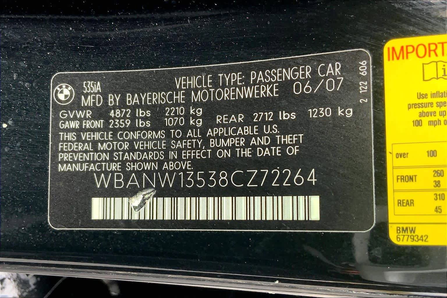 Used 2008 BMW 535i Sedan image 46