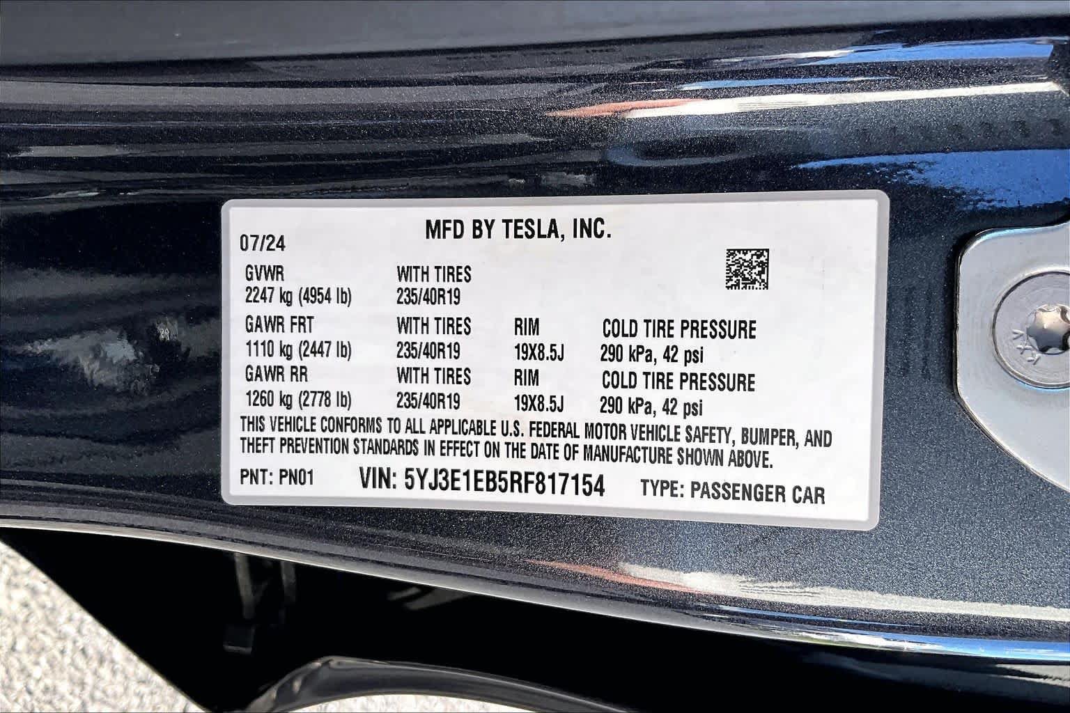 Used 2024 Tesla Model 3 Long Range AWD/4WD image 33