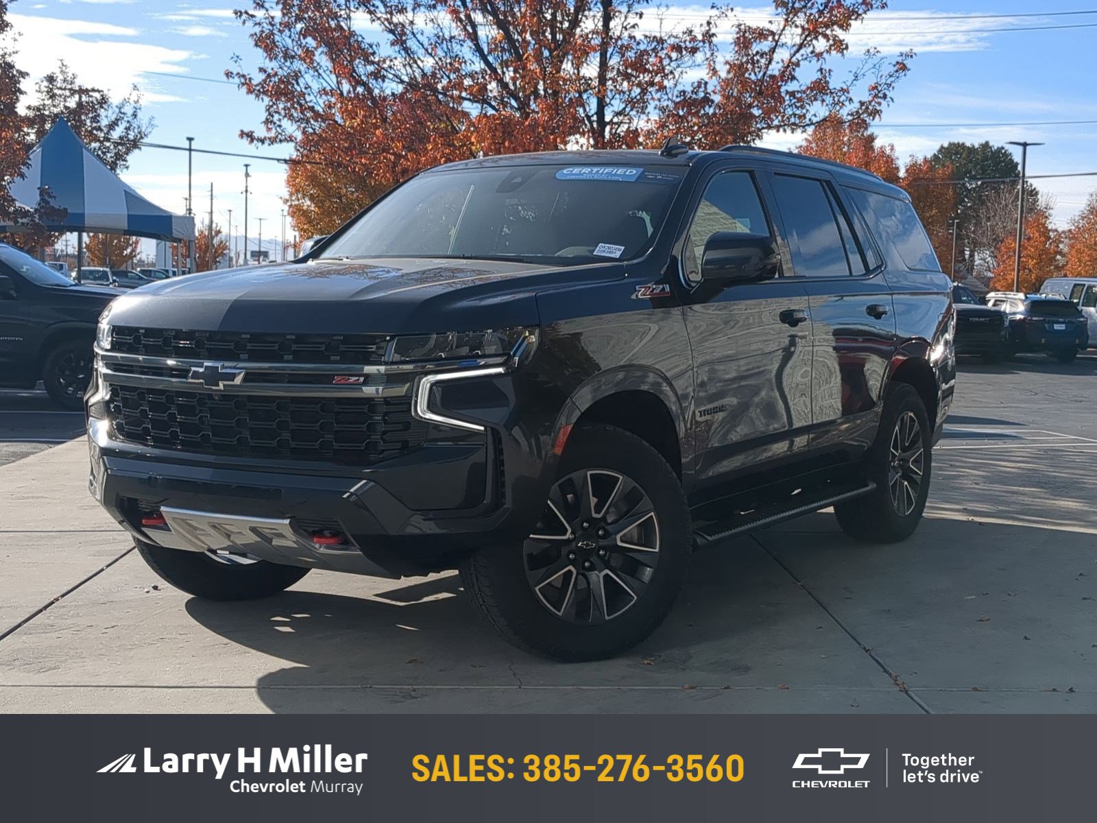 Certified 2022 Chevrolet Tahoe Z71 w/ Luxury Package