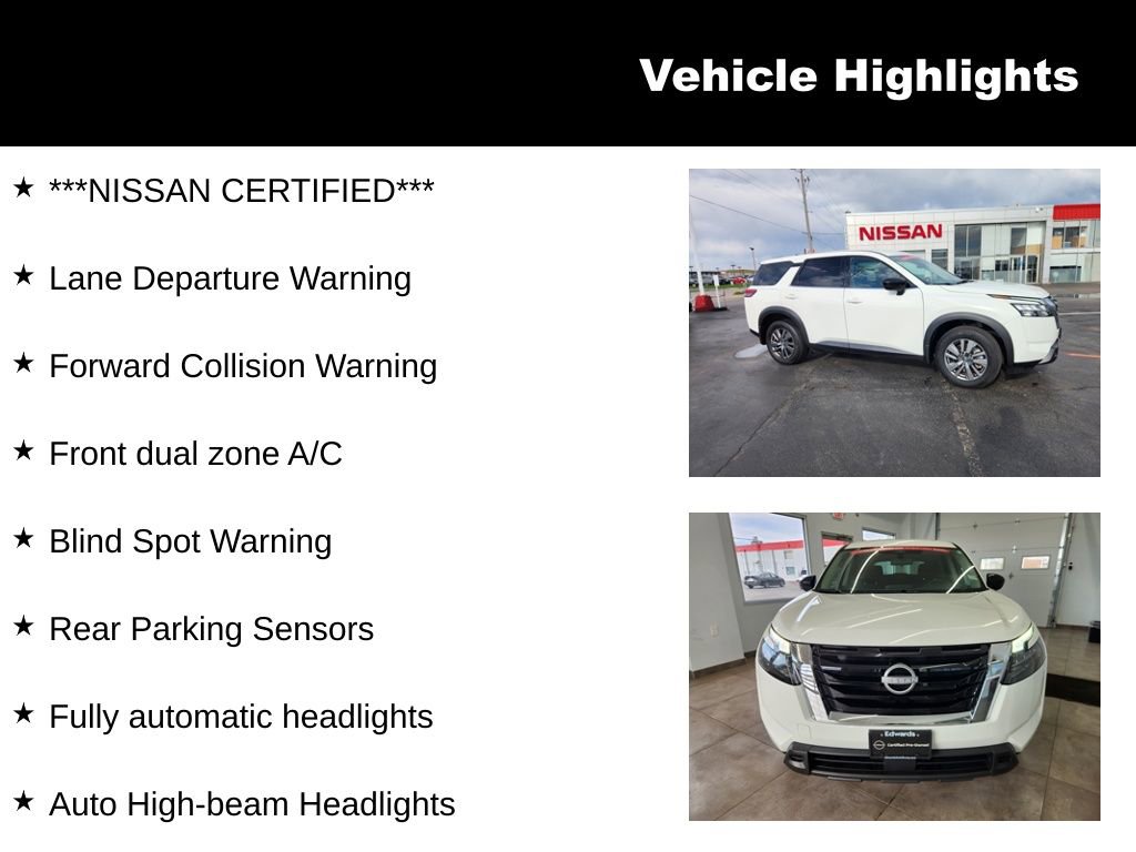 Used 2024 Nissan Pathfinder S image 9