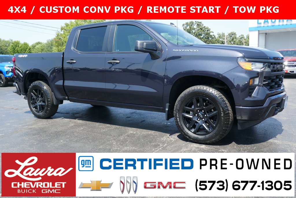 Certified 2023 Chevrolet Silverado 1500 Custom