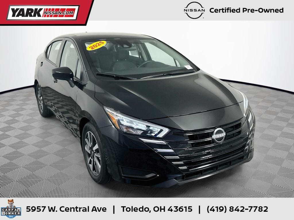 Certified 2025 Nissan Versa SV w/ Trunk Package