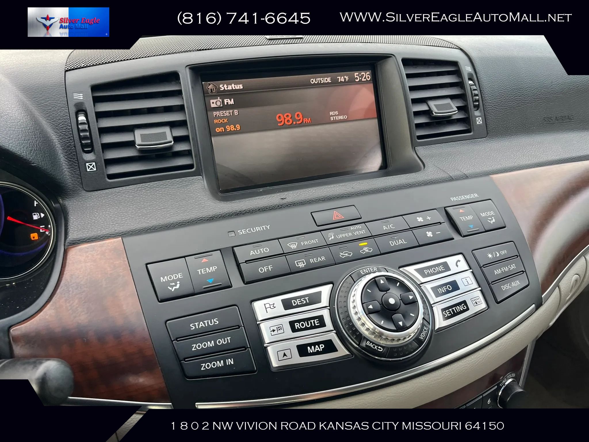 Used 2010 INFINITI M35 x w/ Technology Pkg AWD/4WD image 12