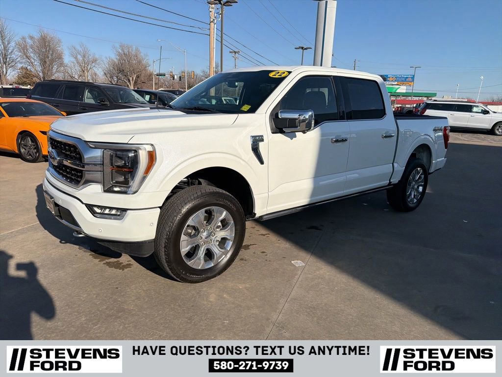 Used 2022 Ford F150 Platinum w/ Equipment Group 701A High AWD/4WD image 8