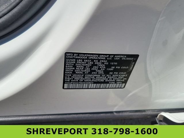 Used 2022 Volkswagen Atlas SE FWD image 34