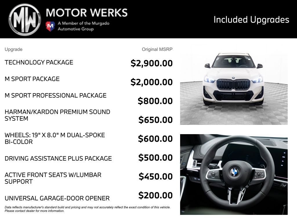 New 2026 BMW X1 xDrive28i w/ Technology Package AWD/4WD image 4