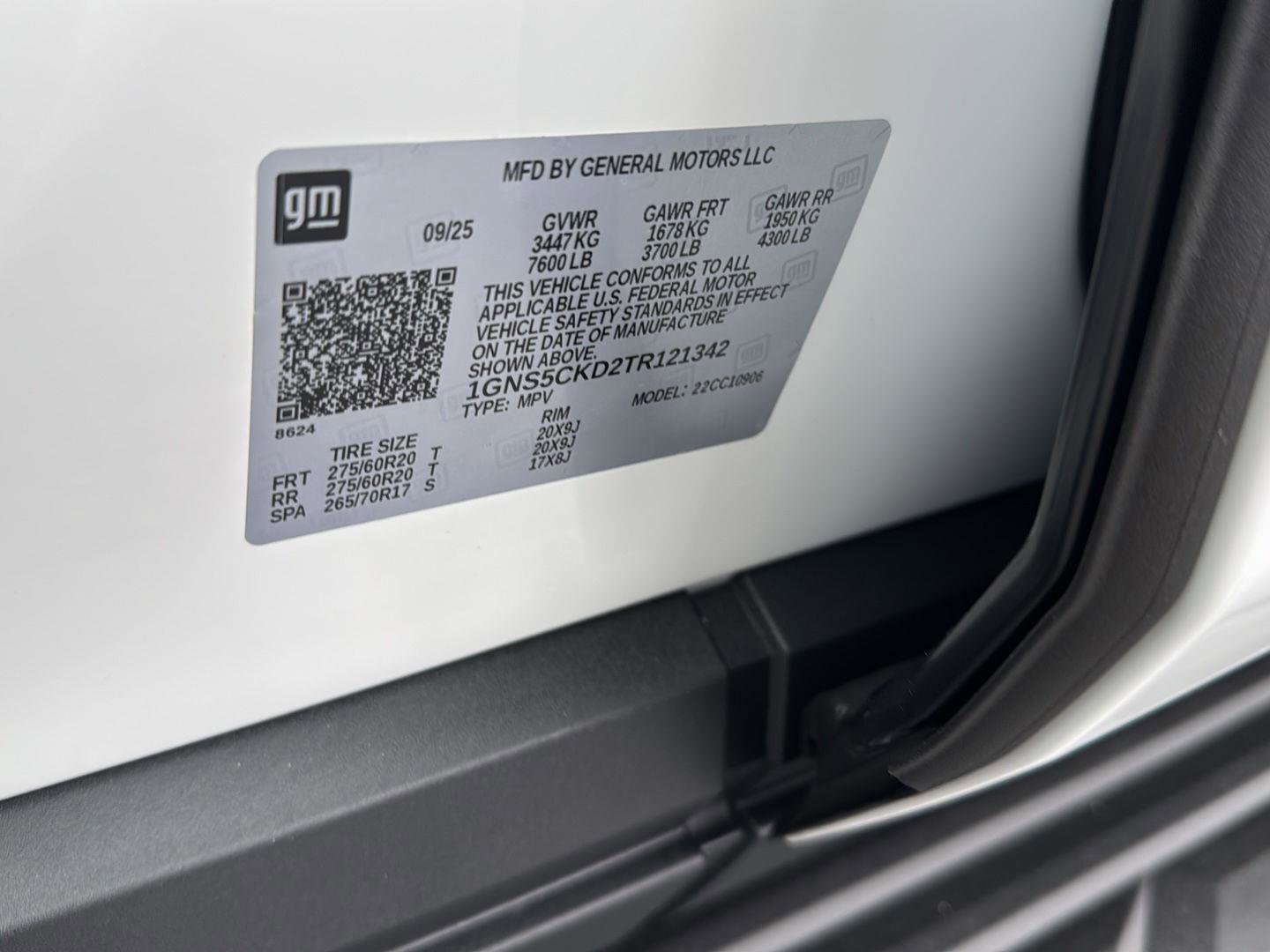 New 2026 Chevrolet Suburban LT image 35