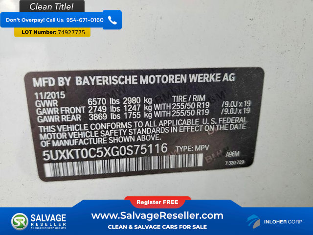 Used 2016 BMW X5 xDrive40e image 16