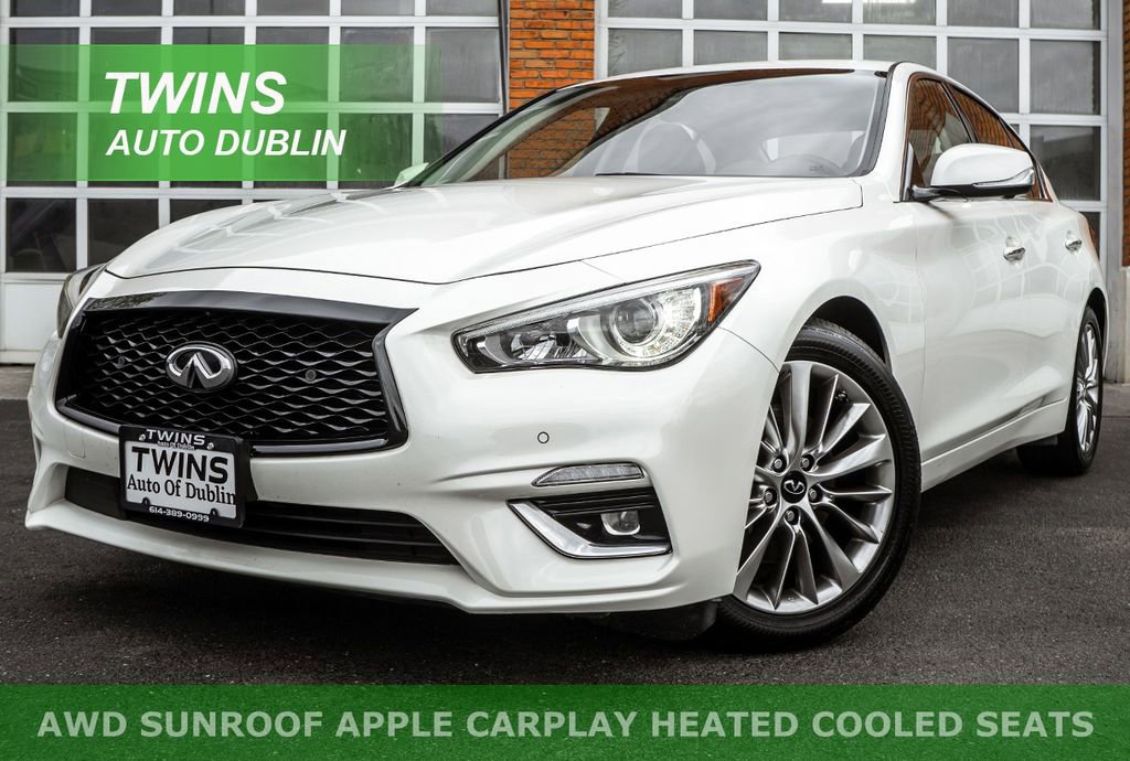 Used 2021 INFINITI Q50 Luxe