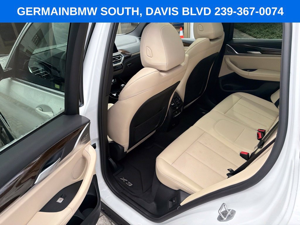 Certified 2023 BMW X3 sDrive30i w/ Convenience Package w/ZPA RWD image 39