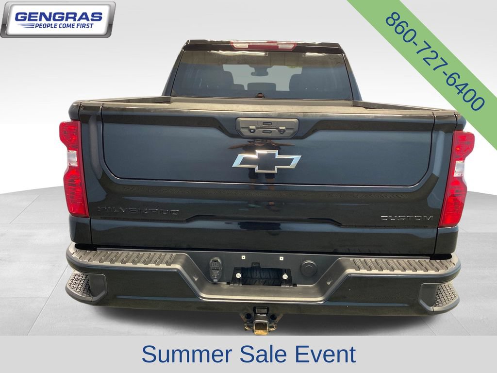Used 2023 Chevrolet Silverado 1500 Custom w/ LPO, Dark Essentials Package AWD/4WD image 34