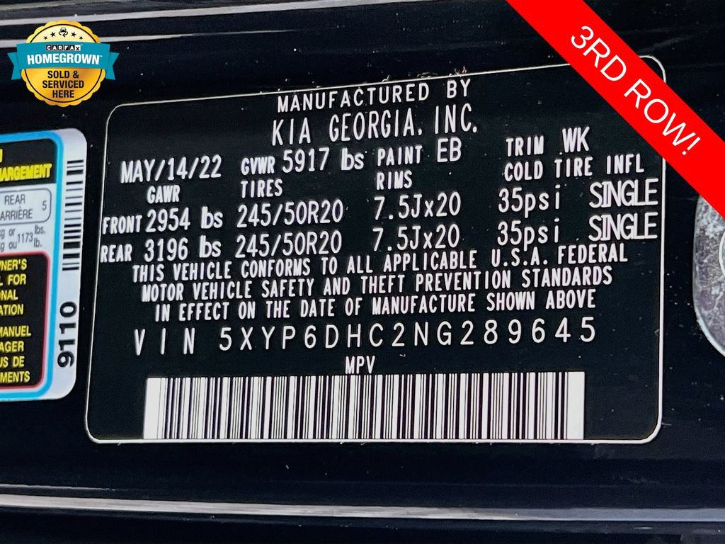 Certified 2022 Kia Telluride S AWD/4WD image 36