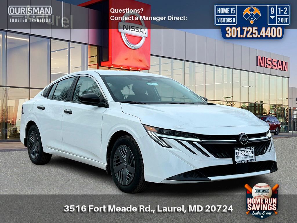 New 2026 Nissan Sentra S w/ S Cold Weather Package FWD image 1