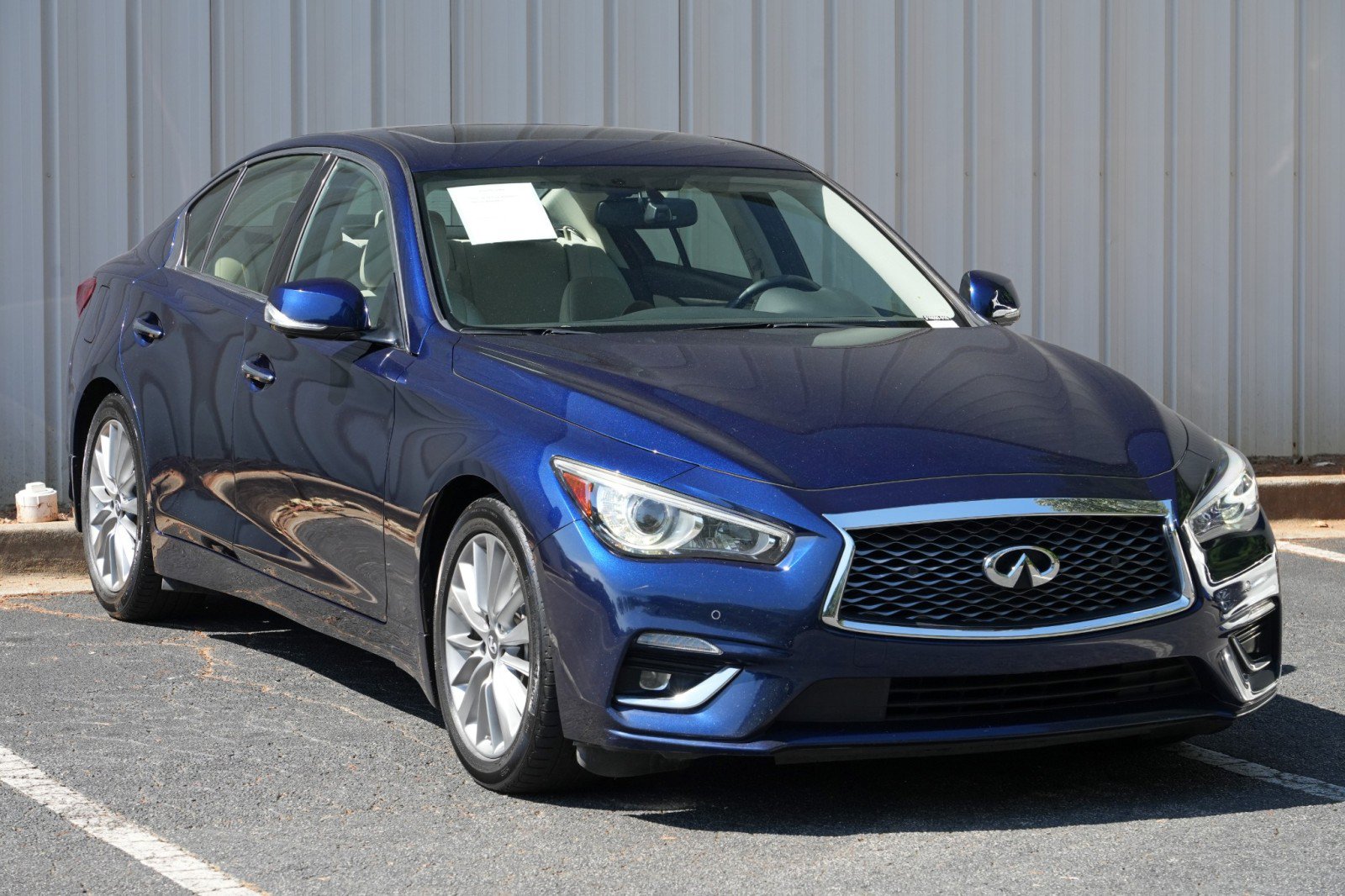 Used 2022 INFINITI Q50 Luxe w/ Cargo Package RWD image 55