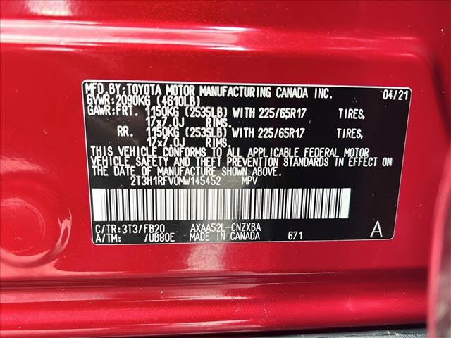 Certified 2021 Toyota RAV4 LE image 27