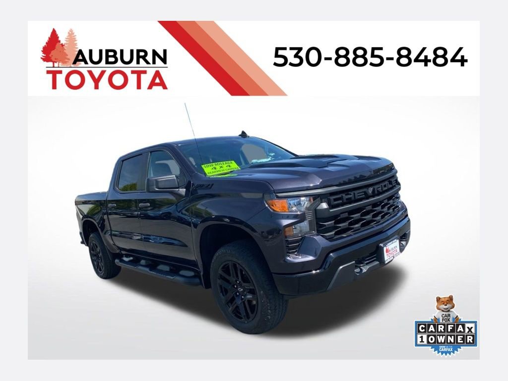 Used 2024 Chevrolet Silverado 1500 Custom Trail Boss w/ Dark Appearance Package