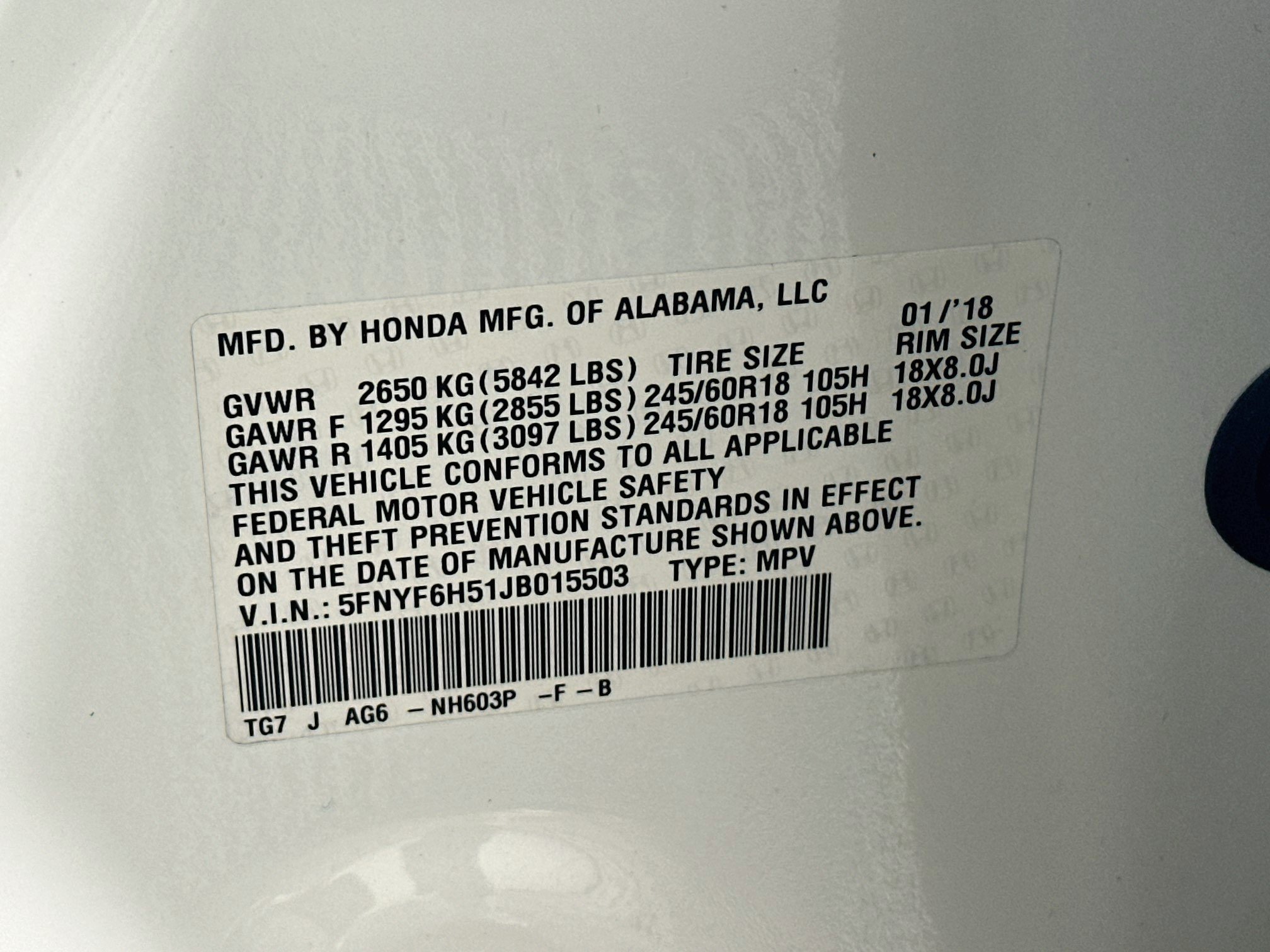Used 2018 Honda Pilot EX-L image 12