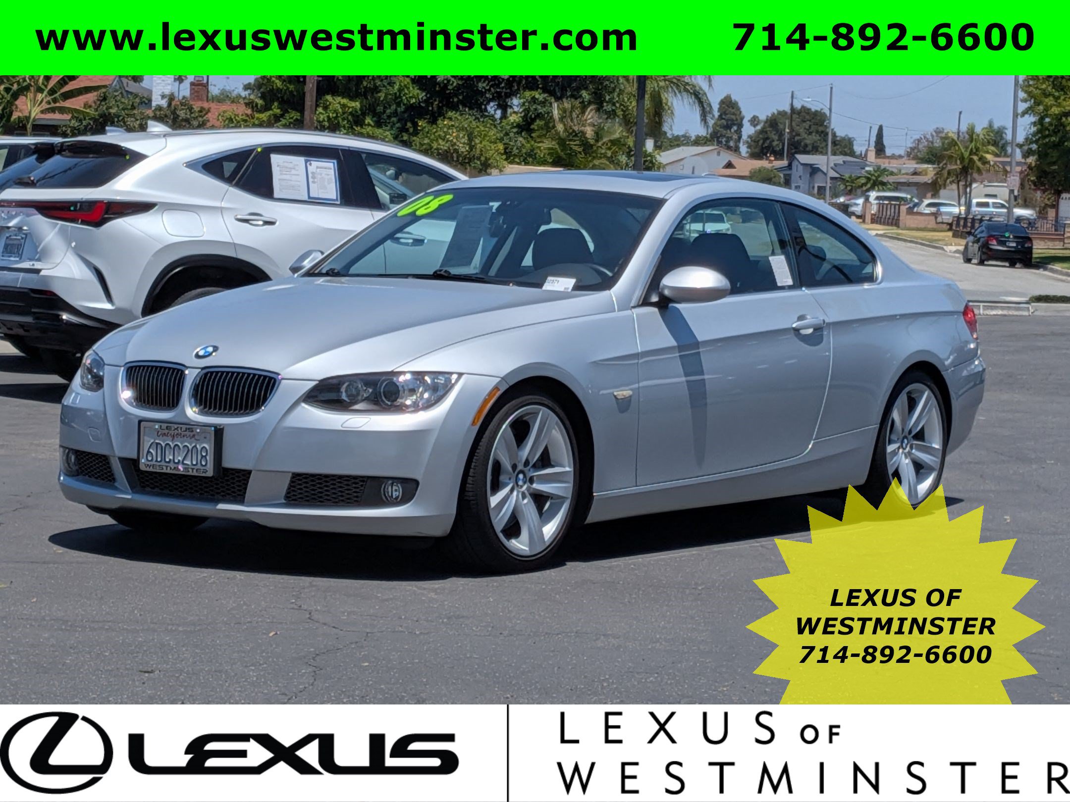 Used 2008 BMW 335i Coupe RWD image 1
