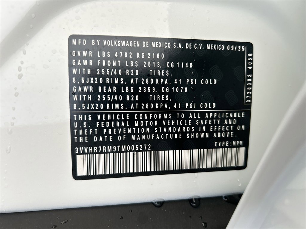 New 2026 Volkswagen Tiguan SE R-Line image 52