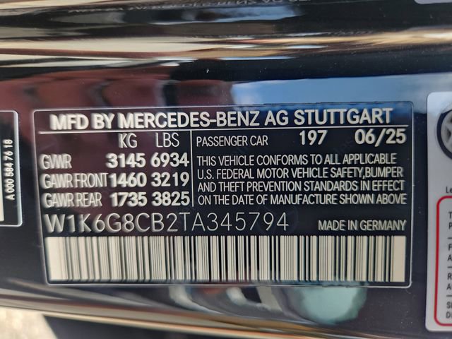 New 2026 Mercedes-Benz S 63 AMG S image 24