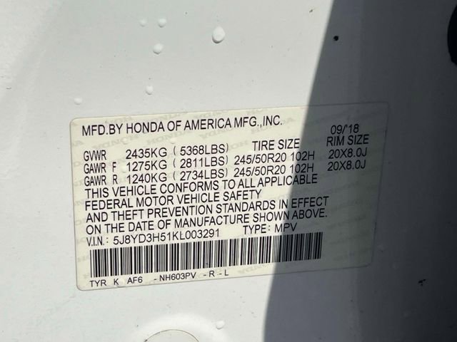 Used 2019 Acura MDX FWD w/ Technology Package image 26