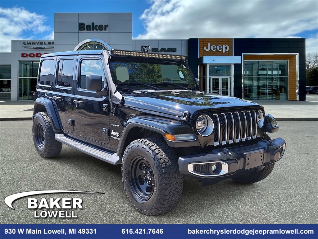 Used 2019 Jeep Wrangler Unlimited Sahara w/ Uconnect 4C Nav & Sound Group