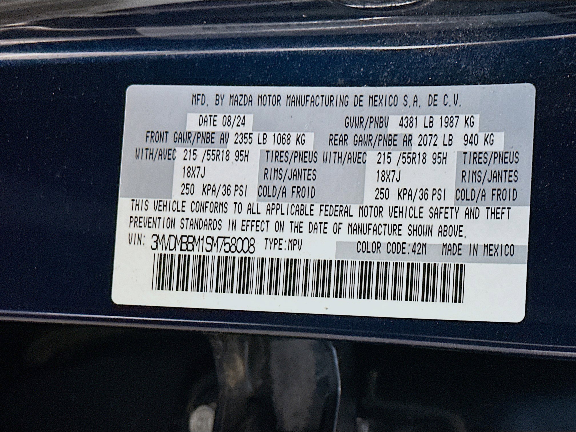 Used 2025 MAZDA CX-30 AWD 2.5 S w/ Select Sport Pkg image 12