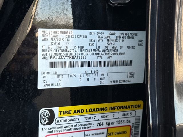 Used 2019 Ford Expedition Limited w/ Equipment Group 303A AWD/4WD image 25