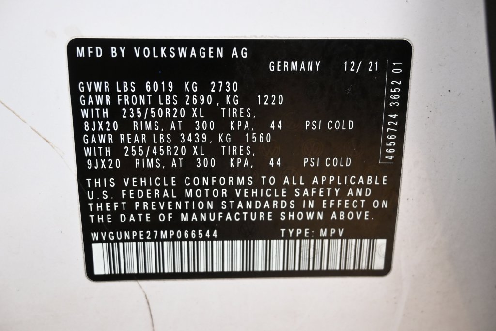 Used 2021 Volkswagen ID.4 Pro S w/ Gradient Package AWD/4WD image 9