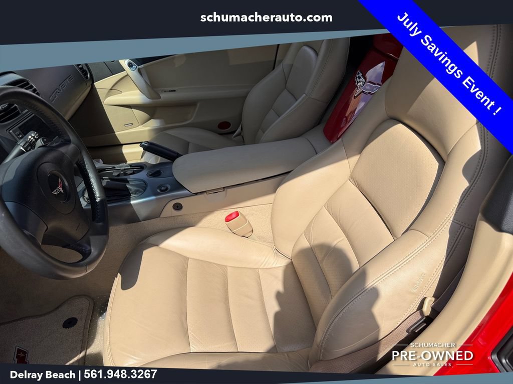Used 2006 Chevrolet Corvette Convertible w/ Preferred Equipment Group RWD image 10