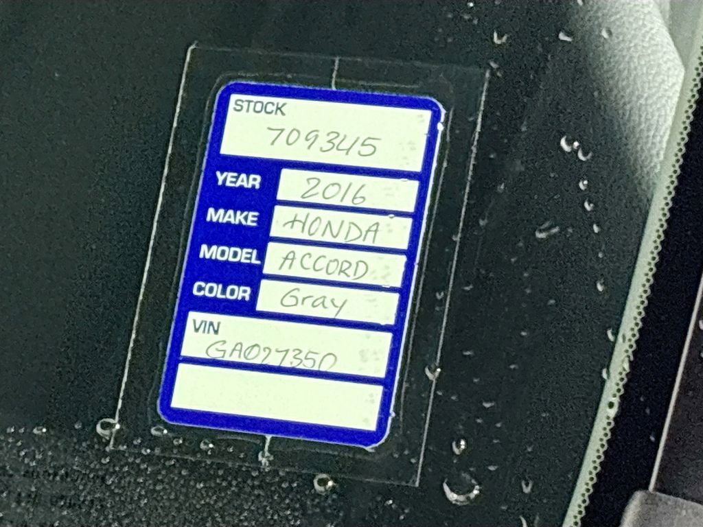 Used 2016 Honda Accord EX-L image 25