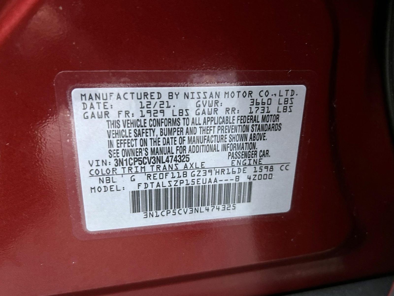 Used 2022 Nissan Kicks SV w/ Interior Electronics Package image 25