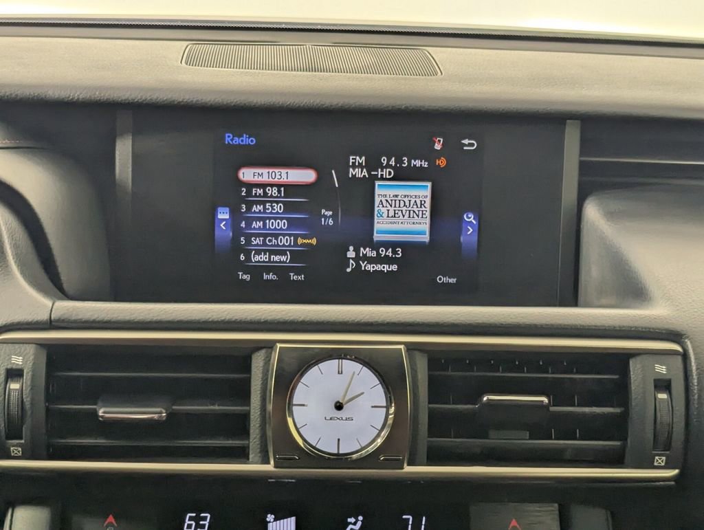 Used 2019 Lexus IS 300 F Sport w/ F Sport Package RWD image 20