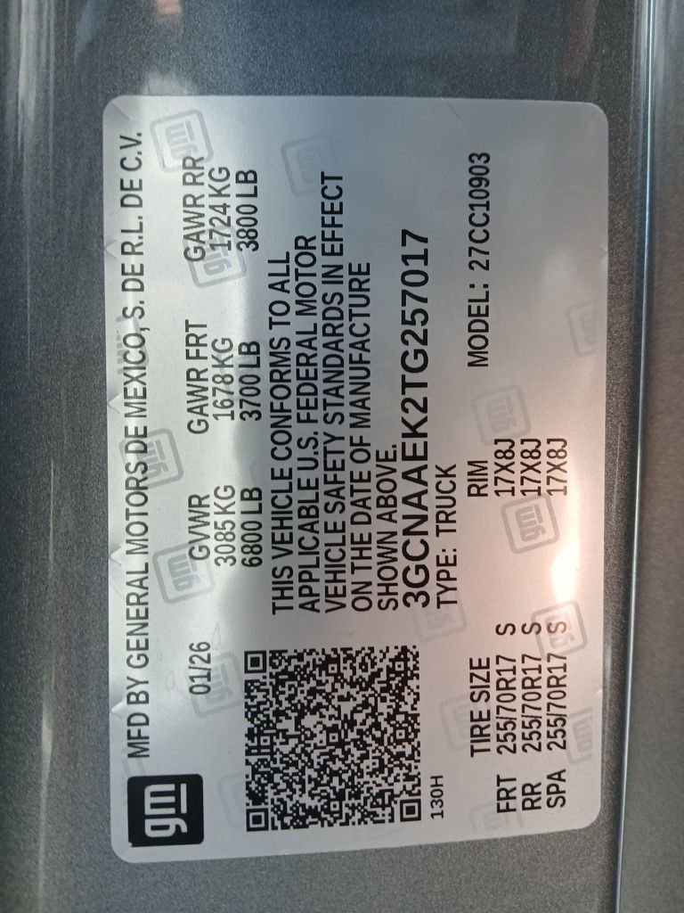 Used 2026 Chevrolet Silverado 1500 W/T w/ WT Value Package image 26