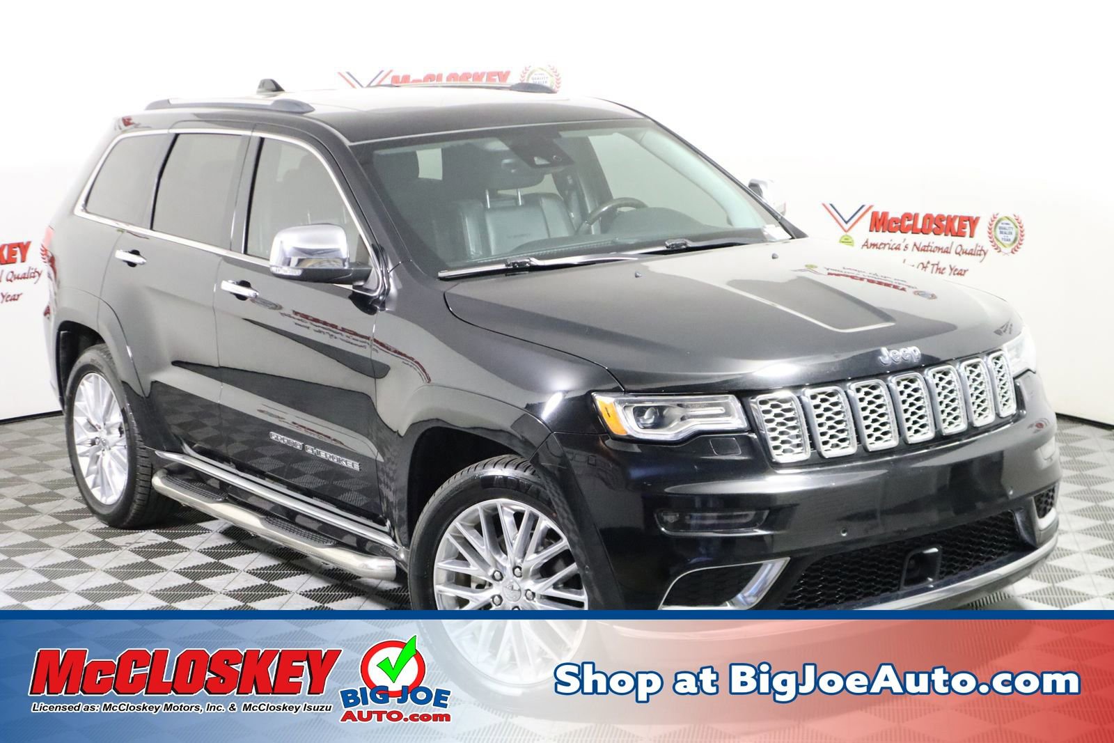 Used 2017 Jeep Grand Cherokee Summit AWD/4WD image 1