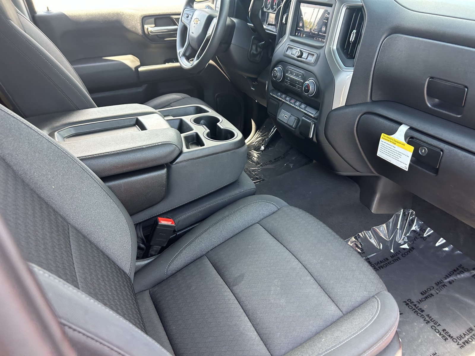 Used 2024 Chevrolet Silverado 1500 Custom w/ Turbomax Blackout Package RWD image 12