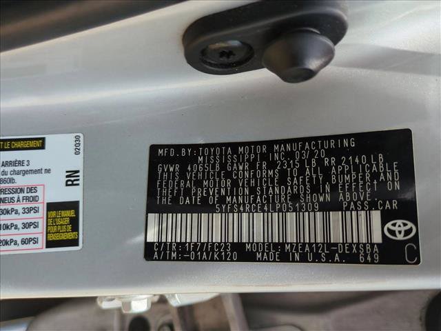 Used 2020 Toyota Corolla SE FWD image 15