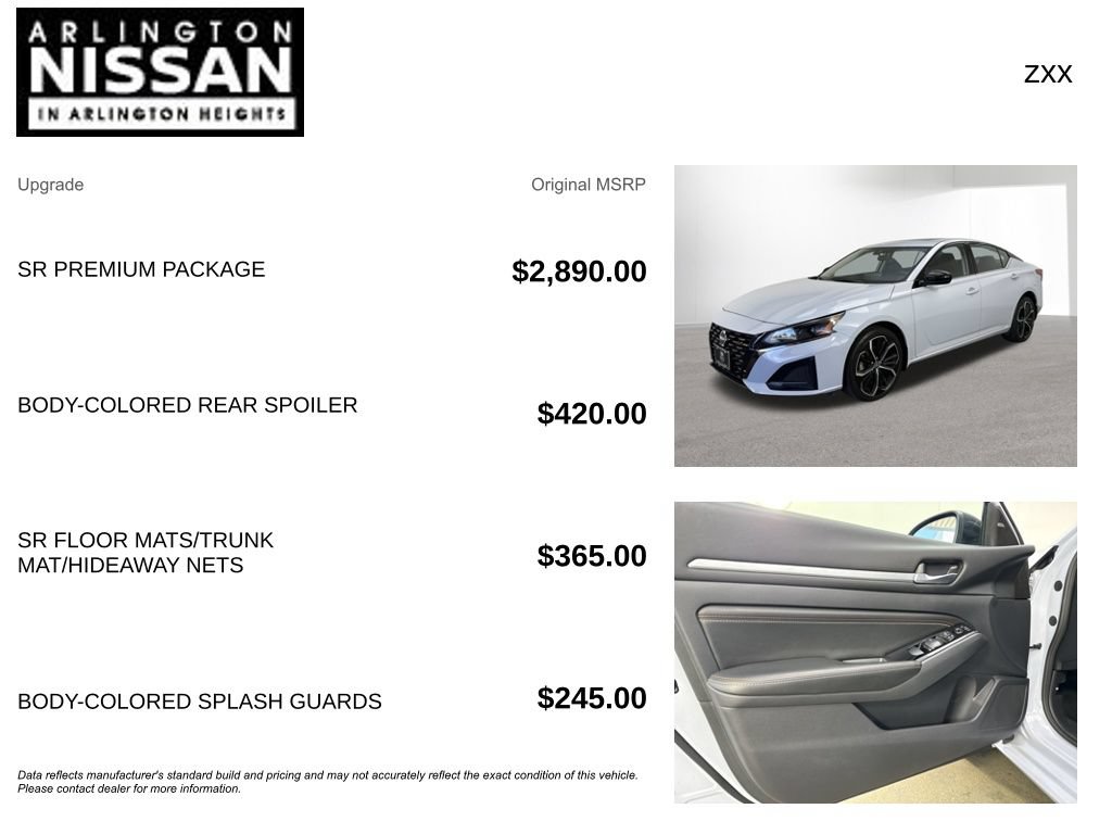 Used 2023 Nissan Altima 2.5 SR w/ SR Premium Package AWD/4WD image 4