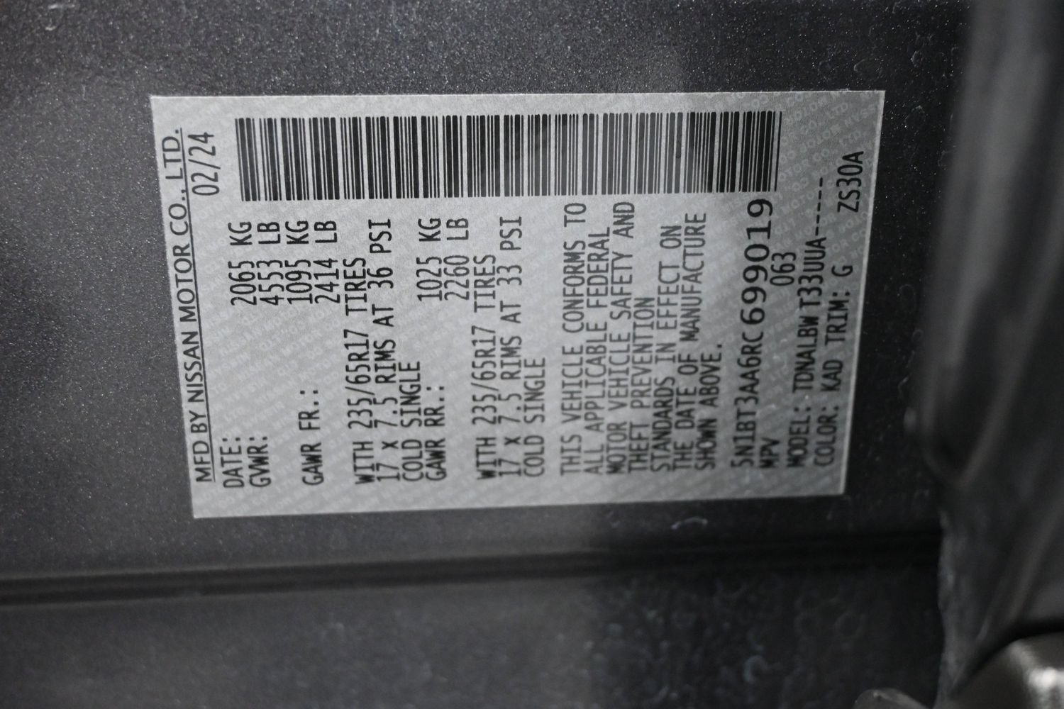 Used 2024 Nissan Rogue S FWD image 23