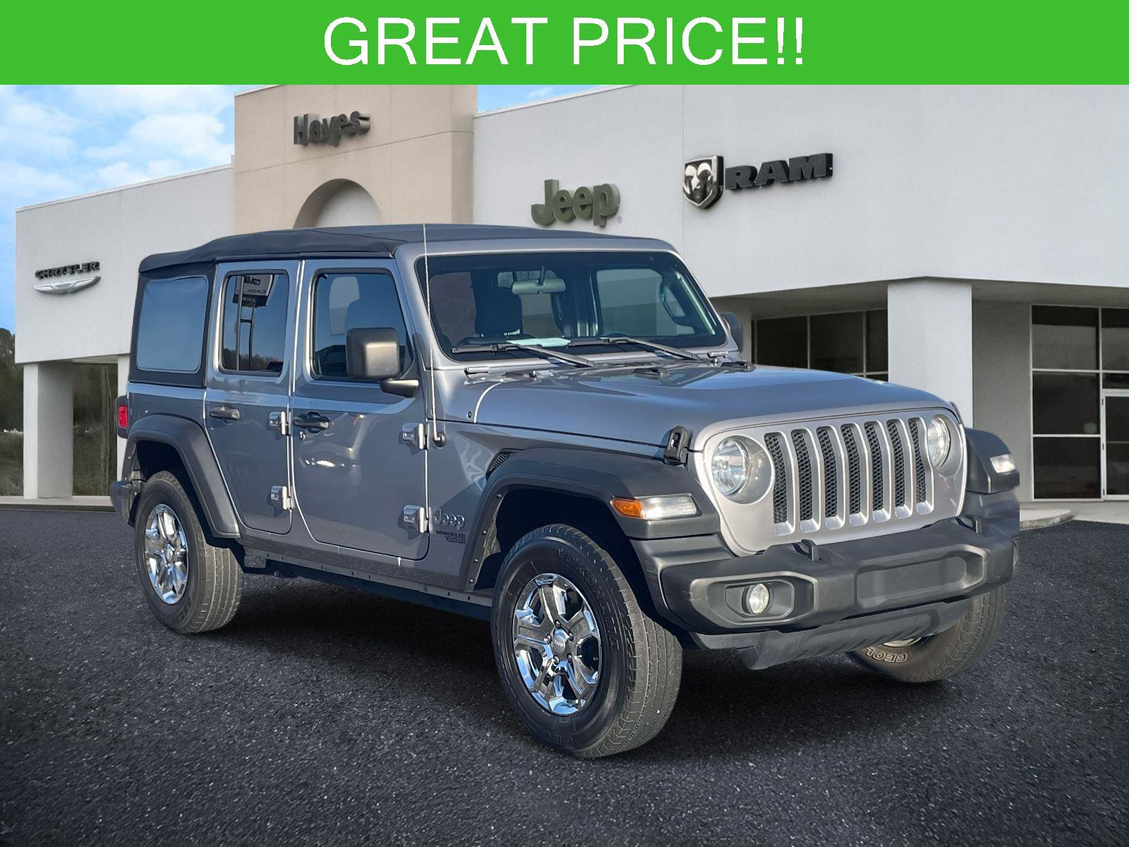 Used 2018 Jeep Wrangler Unlimited Sport S image 1